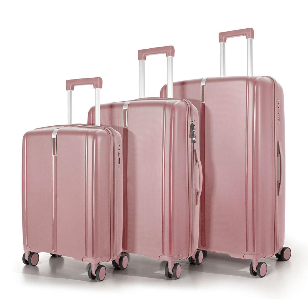 Tripmates Set kofera R0056, 3 dijela, Roze