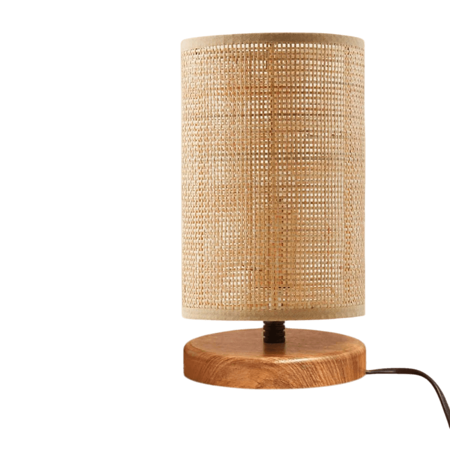 Prado Stolna lampa Glint pletena visoka