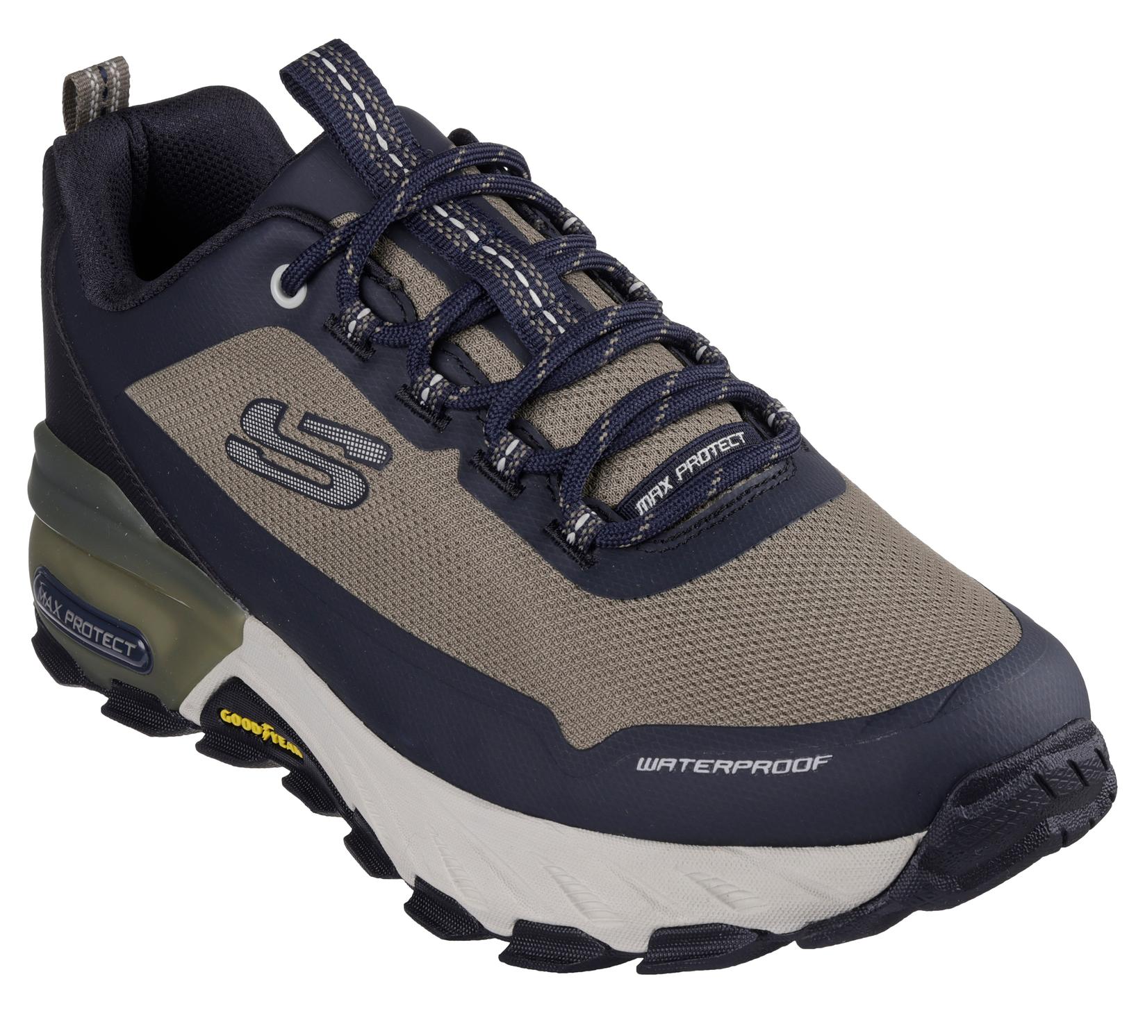 Skechers Muške patike MAX PROTECT, Braon-, Crne