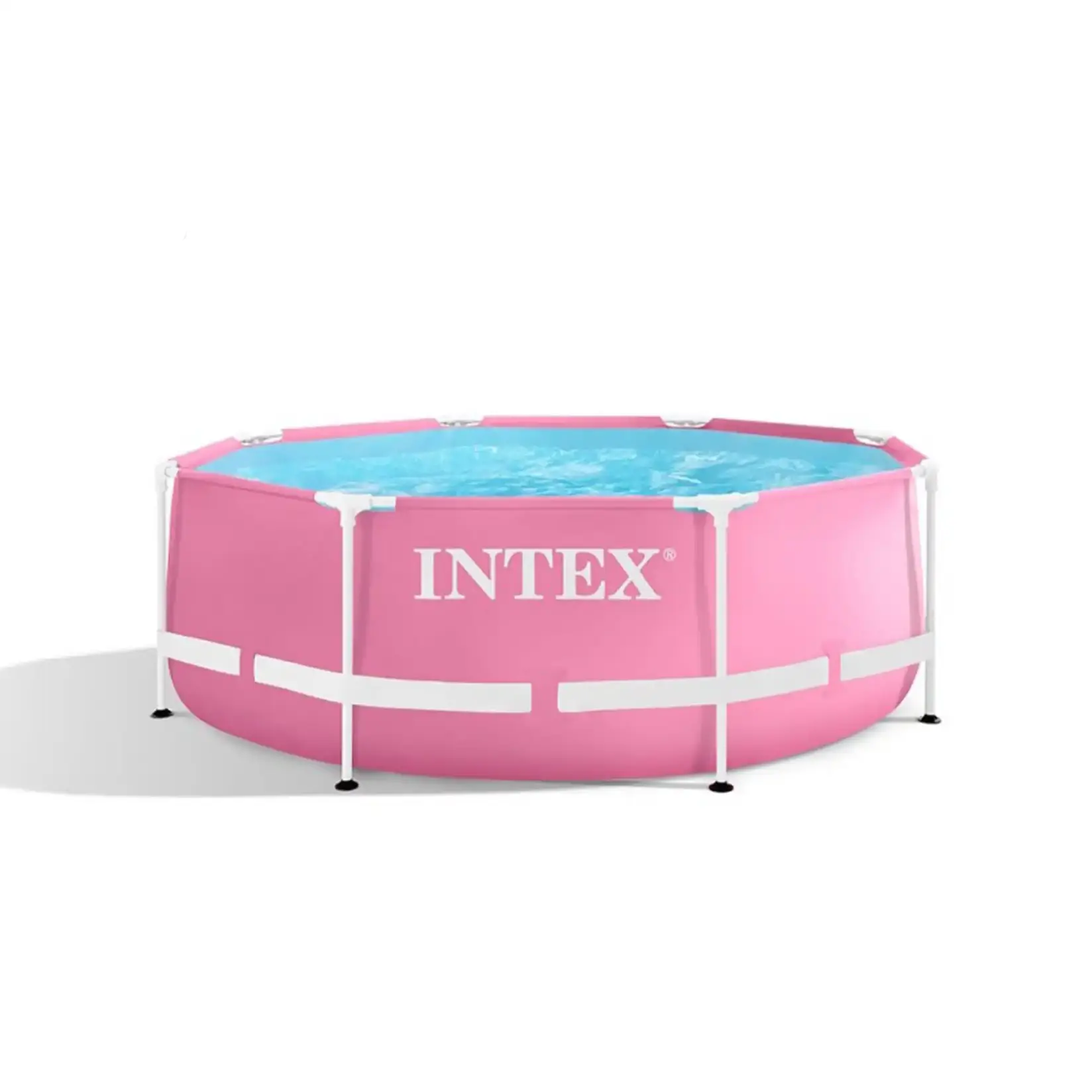 INTEX Ružičasti bazen 2,44 m × 76 cm METALNI OKVIR