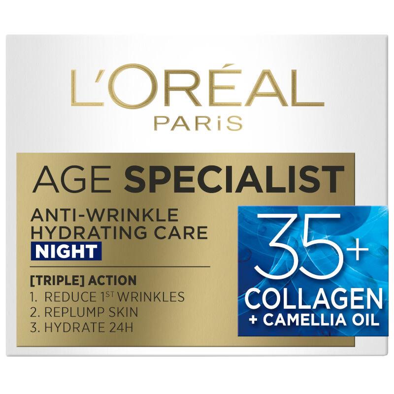 L'OREAL noćna krema za žene Age Specialist 35+ 50ml