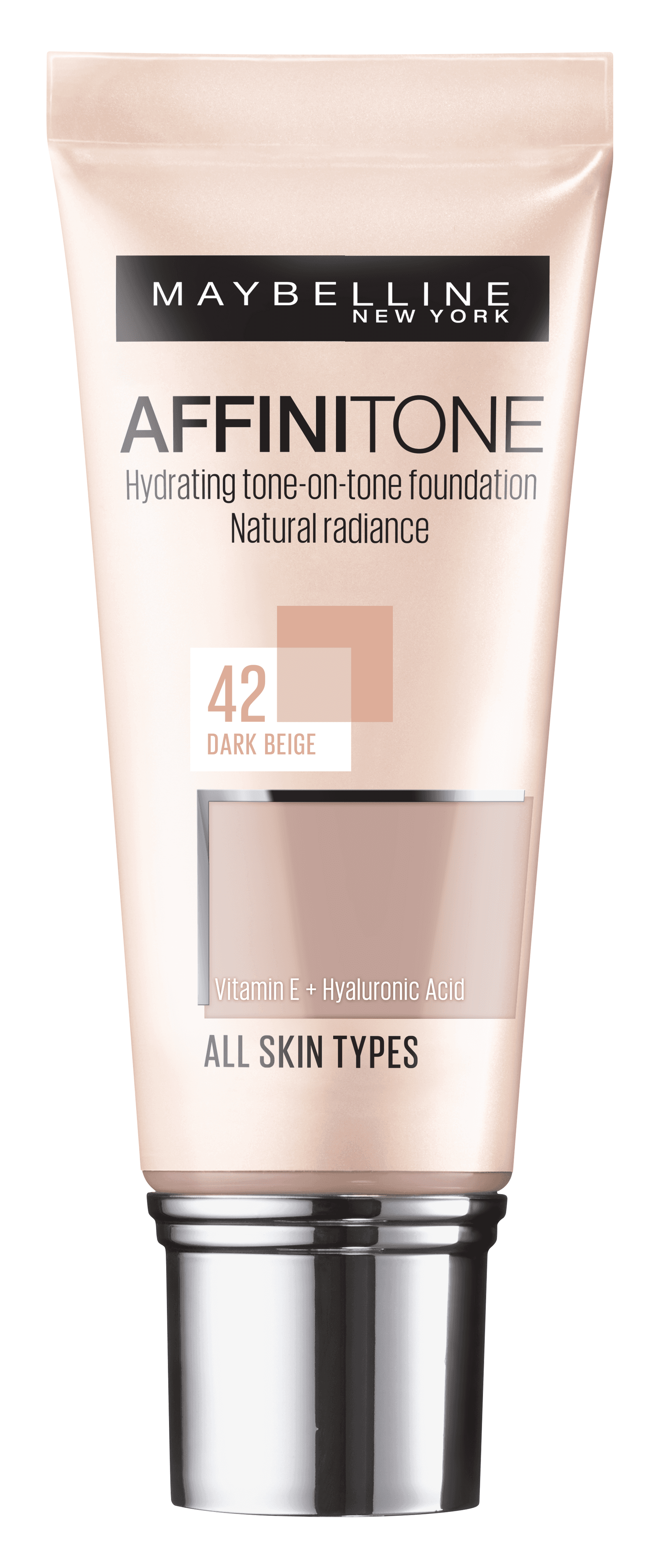 Maybelline New York New York tečni puder Affinitone 42 tamno bež