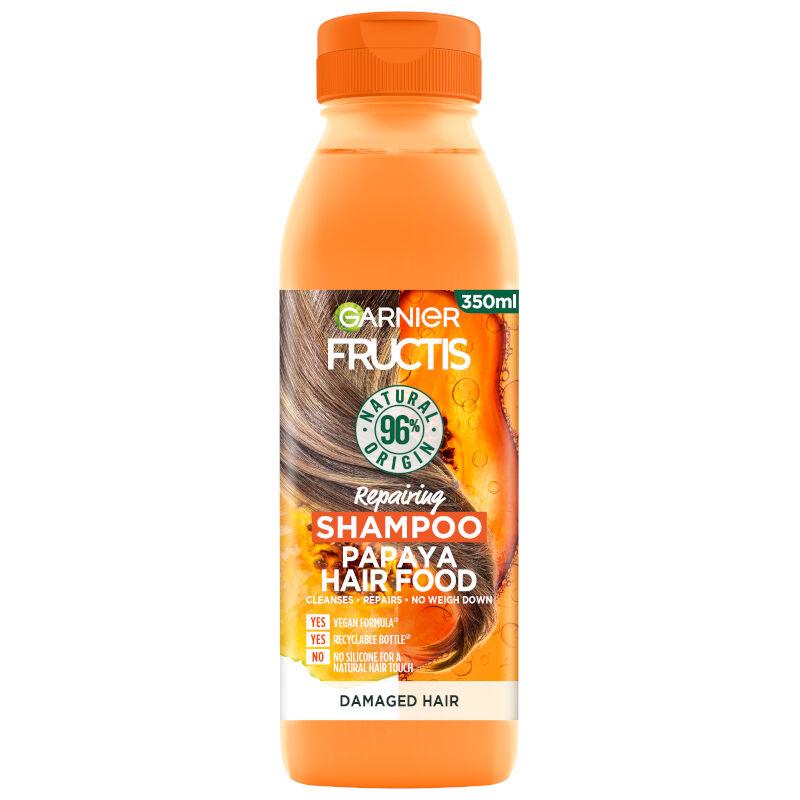 Garnier šampon Fructis Hair Food s okusom papaje 350 ml
