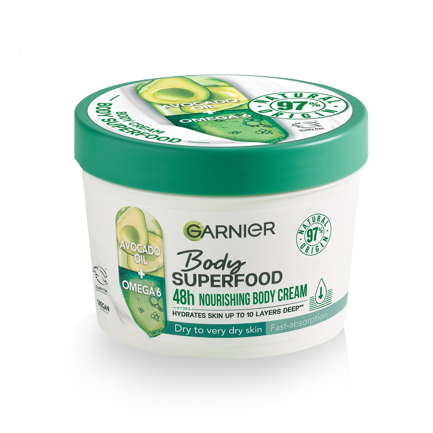 Garnier Body Superfood krema za tijelo s avokadom 380 ml