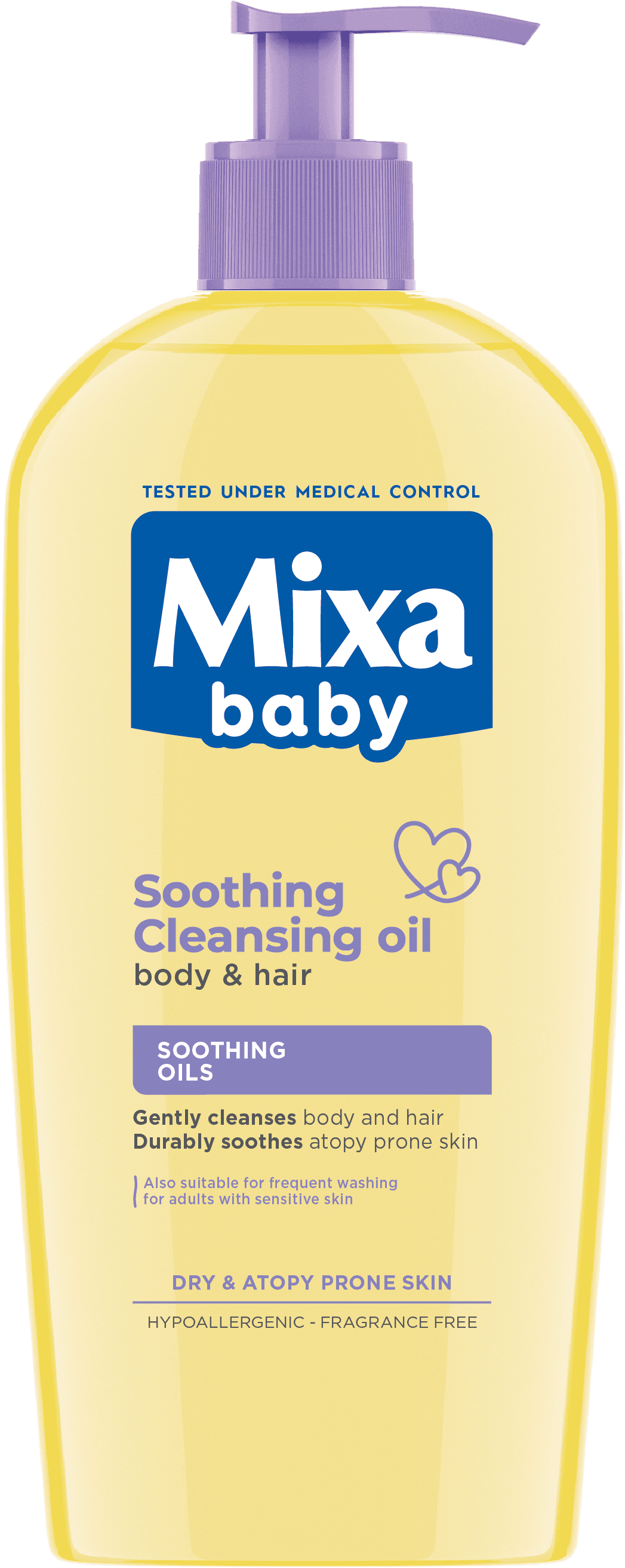 Mixa Baby ulje za kupanje i tuširanje protiv atopije 250 ml