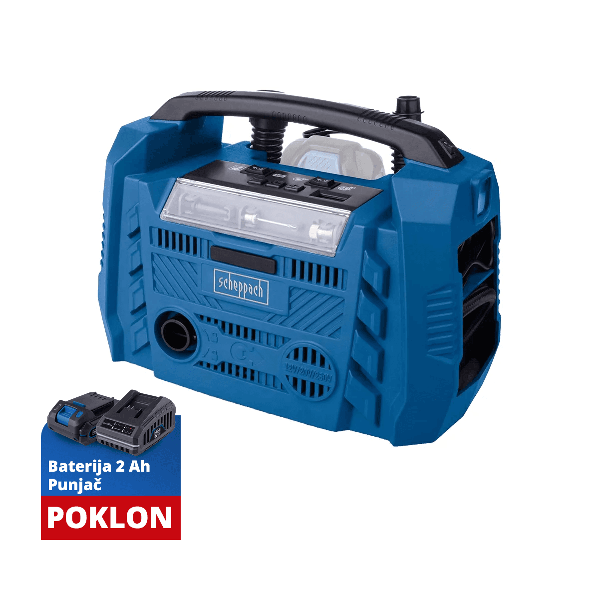 Scheppach Hibridni KoMPresor Ixes Airforce 6 - Solo