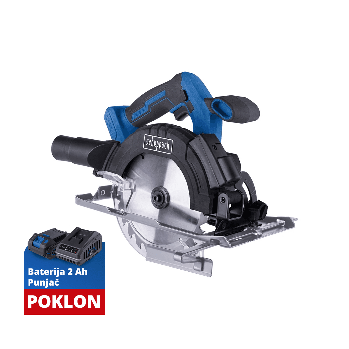 Scheppach Aku Ručni Cirkular Kružna Pila Ixes C-Hcs165-x - Solo