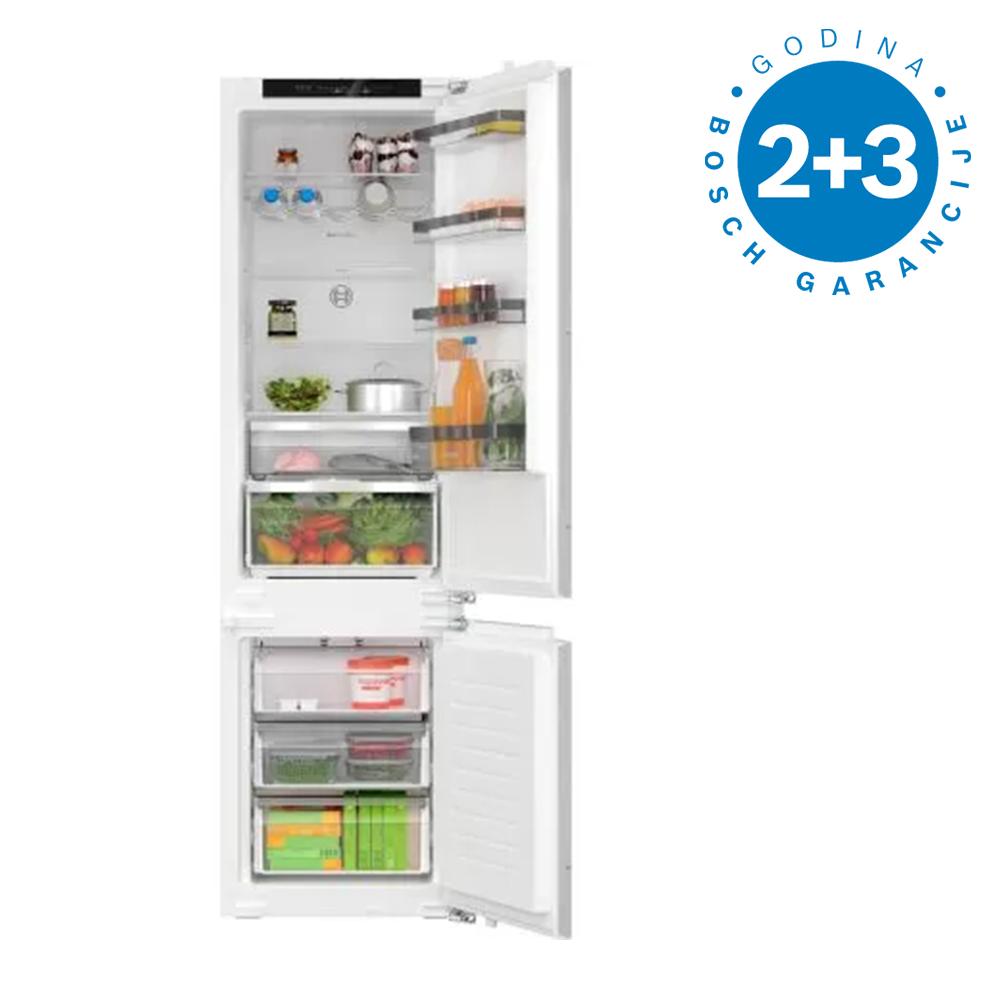 Bosch Ugradbeni kombinovani frižider KIN96VFD0, Bijeli