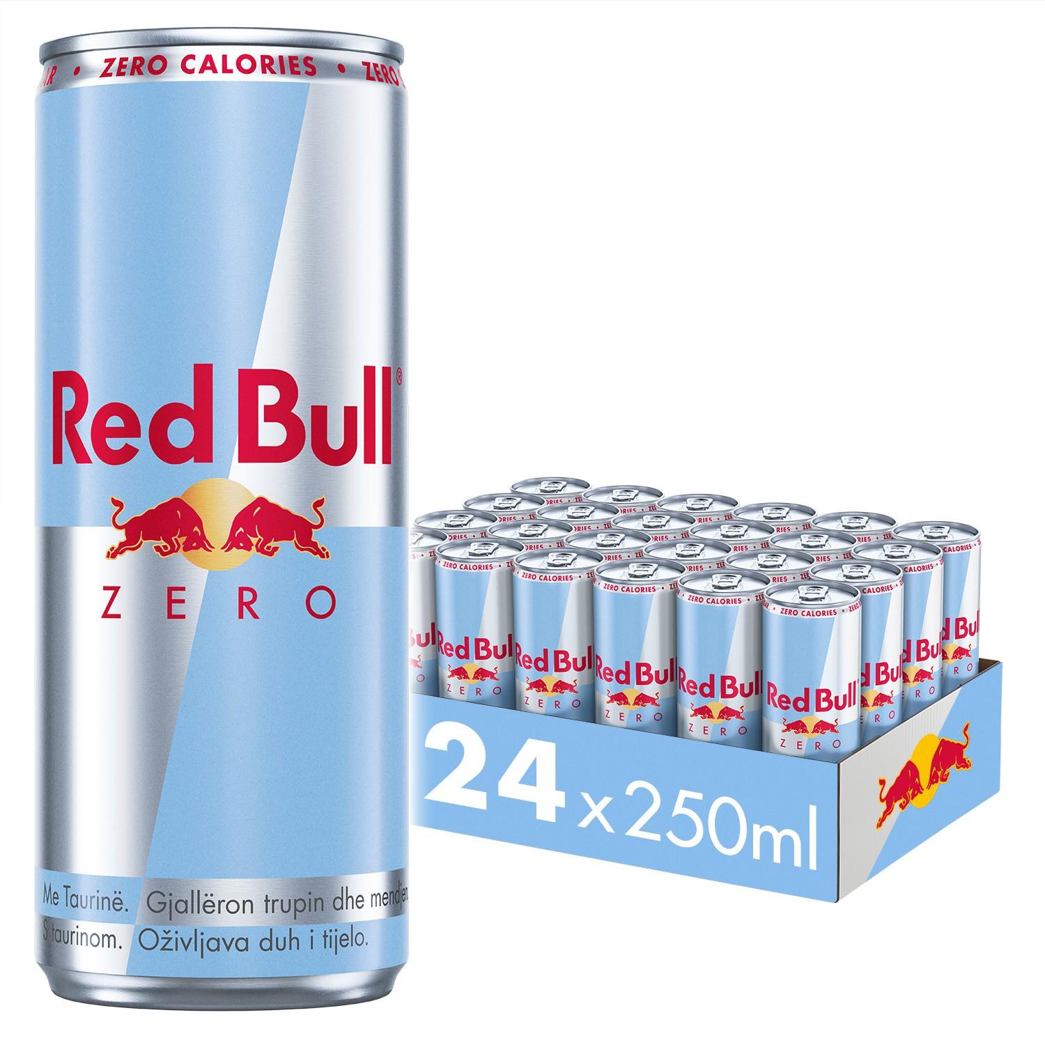 Red Bull Energentski napitak Sugarfree, 250ml, 24 komada