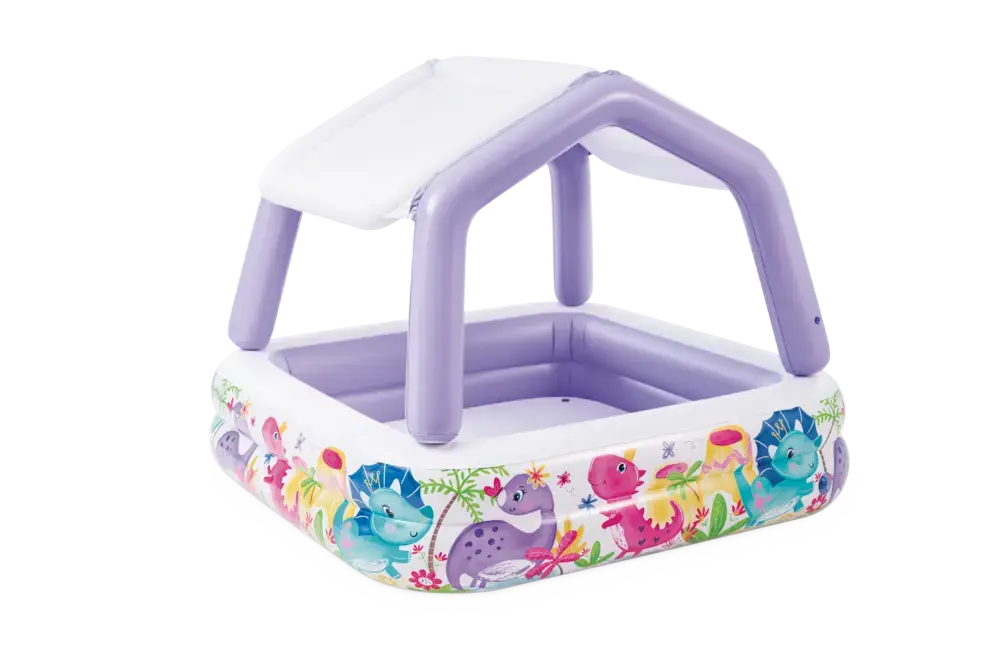 INTEX Dječji bazen sa krovom 157x157x122cm
