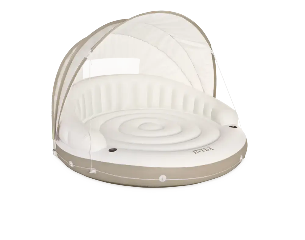 INTEX  Ležaljka za vodu sa nadstrešnicom 199x150cm