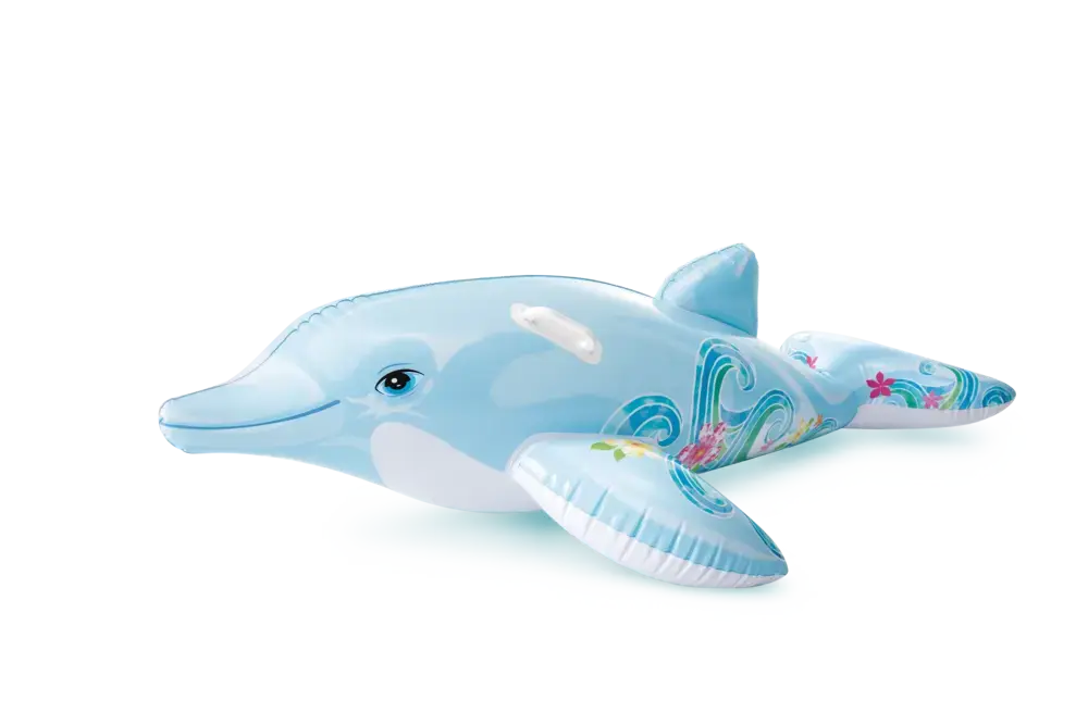 INTEX Dolphin na napuhavanje Grey