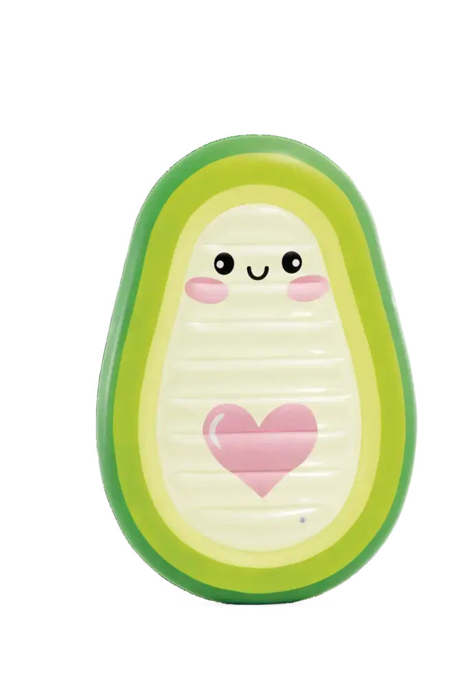 INTEX Dušek za vodu na napuhavanje Avocado buddy, Zeleni