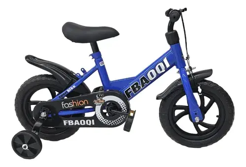 FBAOQI Bicikl 12" s pomoćnim točkićima za djecu