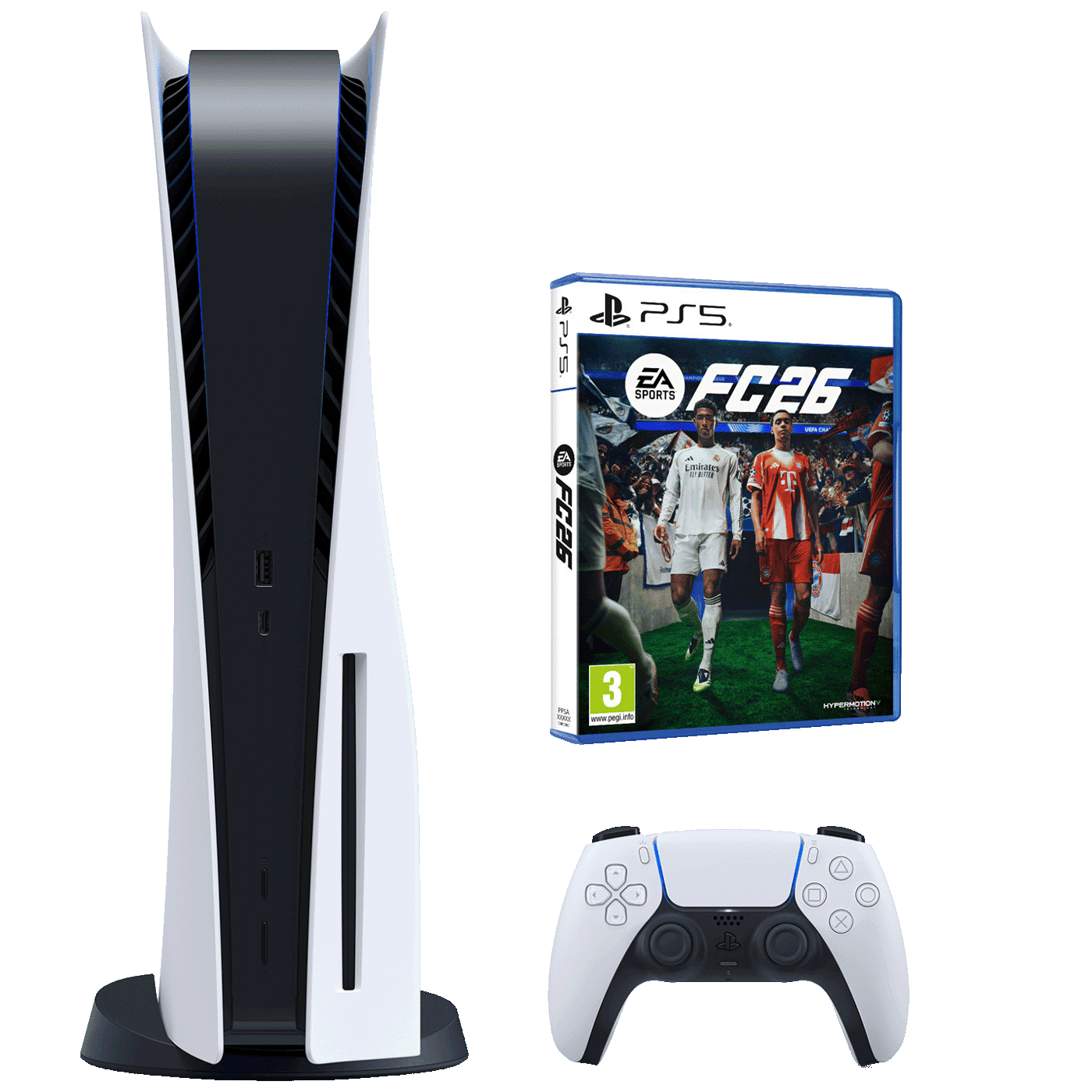 Sony Konzola, Playstation 5 Slim, EA FC26 VCH, Bijela