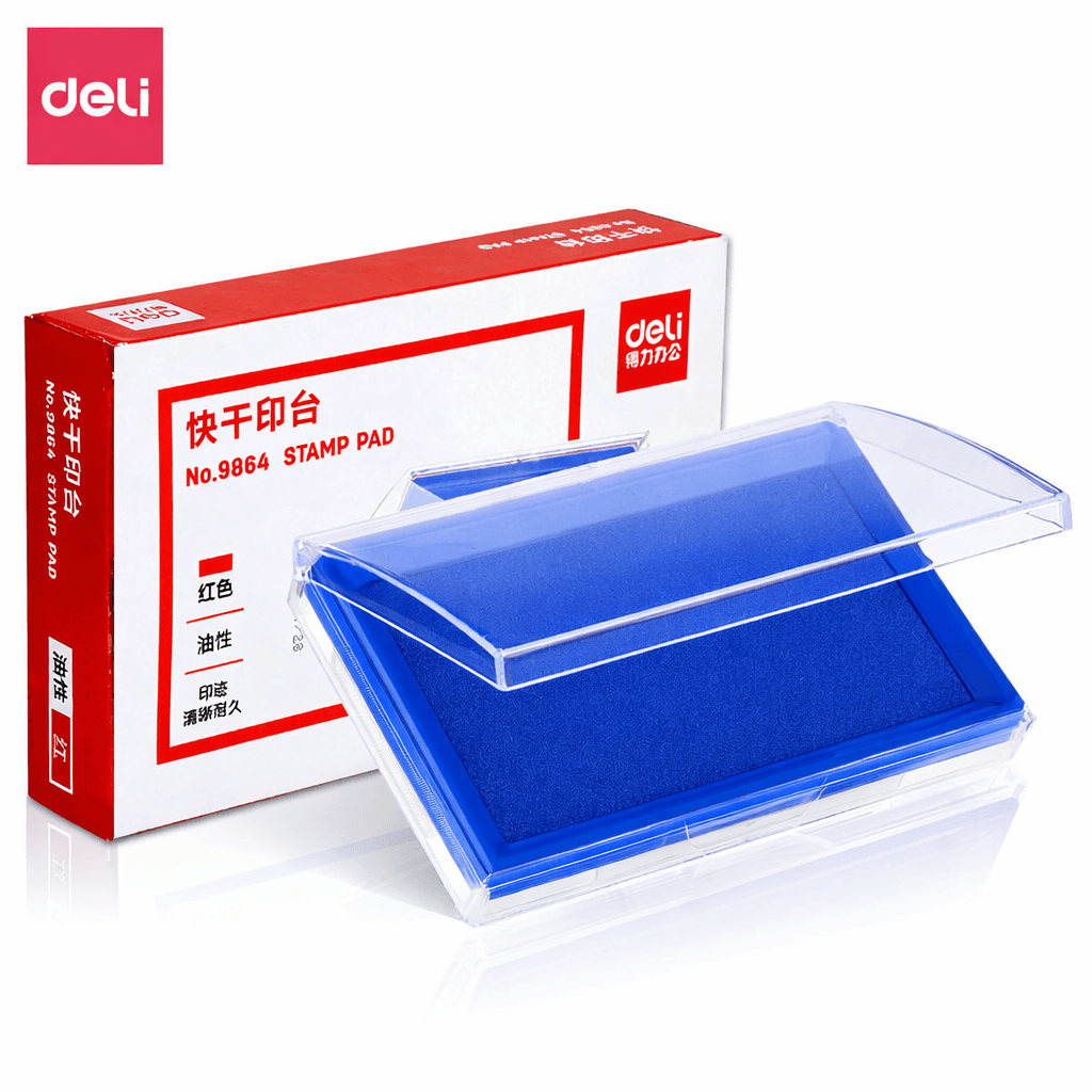 Deli jastučići za pečate 9864, crveni