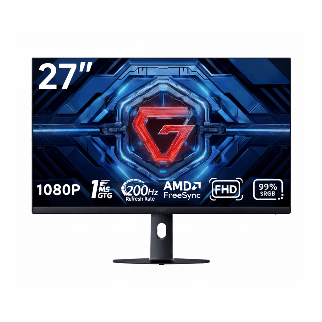 Xiaomi gejmerski monitor G27i, 27", FHD, 200Hz, IPS, 1ms, 99% sRGB, FreeSync, 400 nita, DP, HDMI