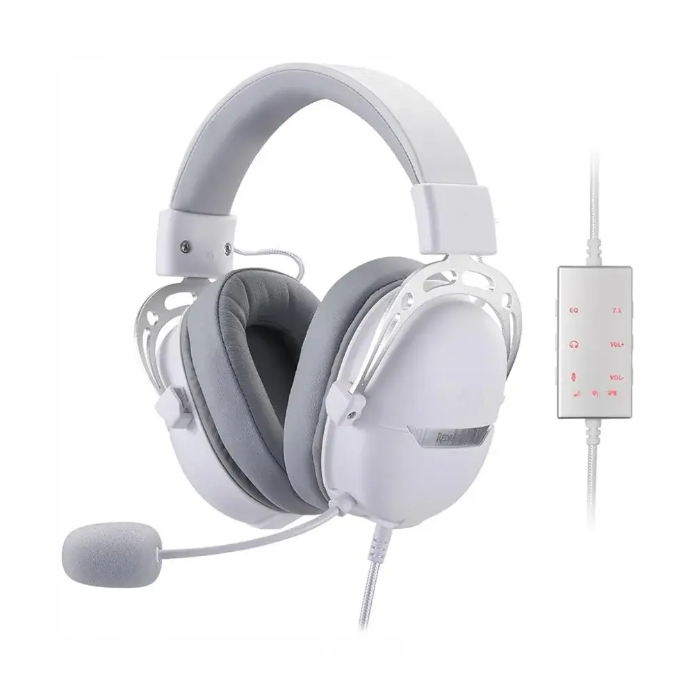 Redragon Aurora gaming slušalice, bijele