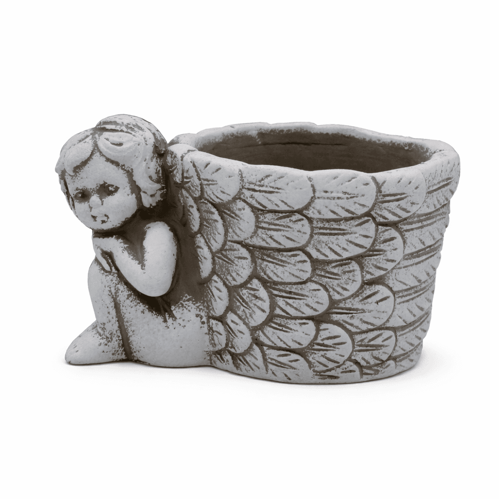 Saksija / figura anđeo 15 x 11 x 10 cm