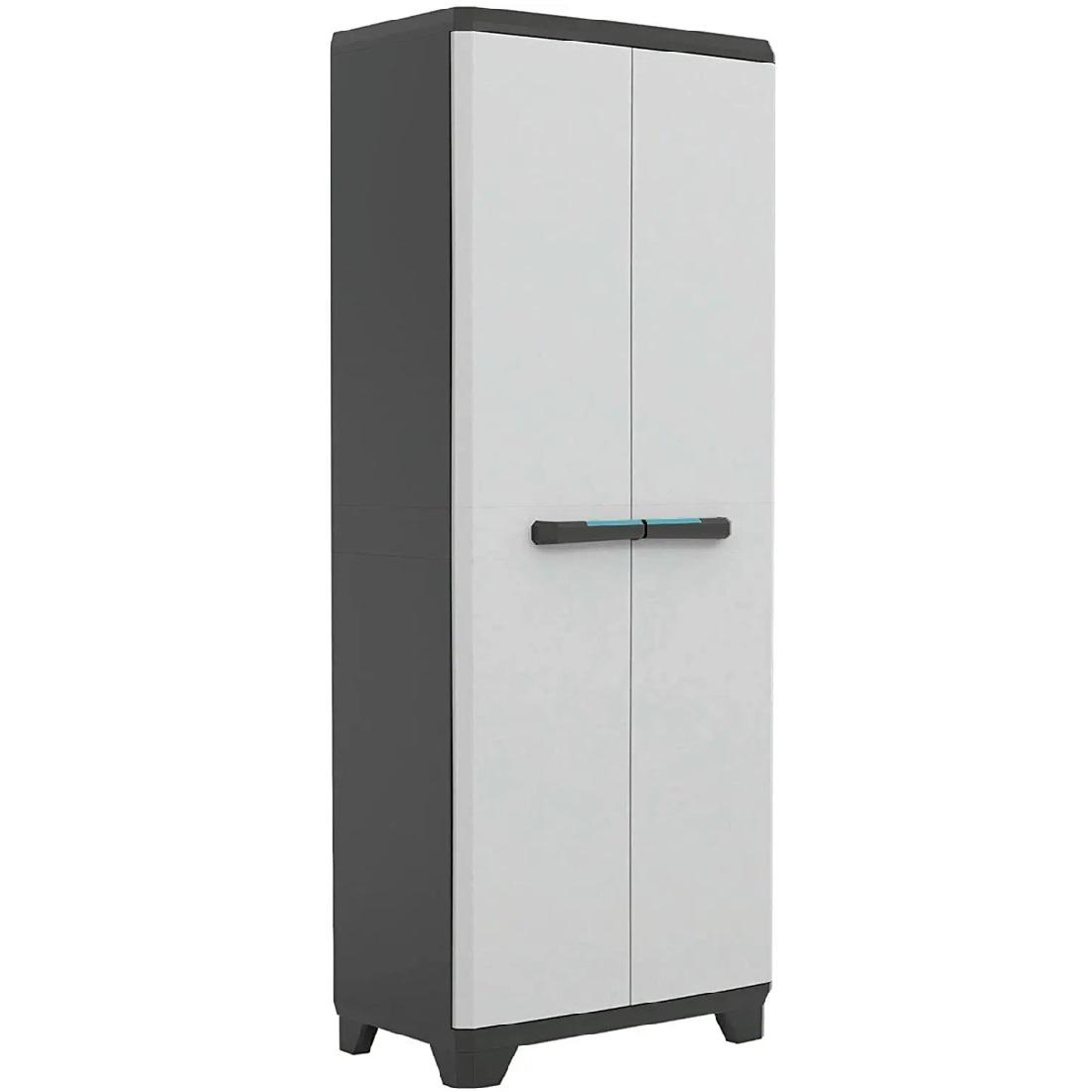 KETER Ormar 68x39x173 sivocrni PVC