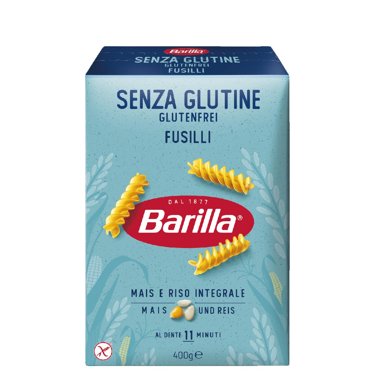 Barilla Fusilli testenina bez glutena, 400g
