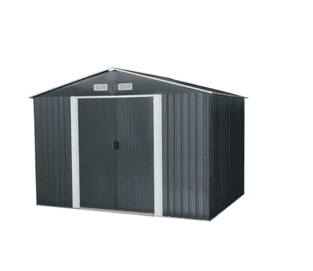 Green bay Montažna metalna ostava, 7m2, Crna