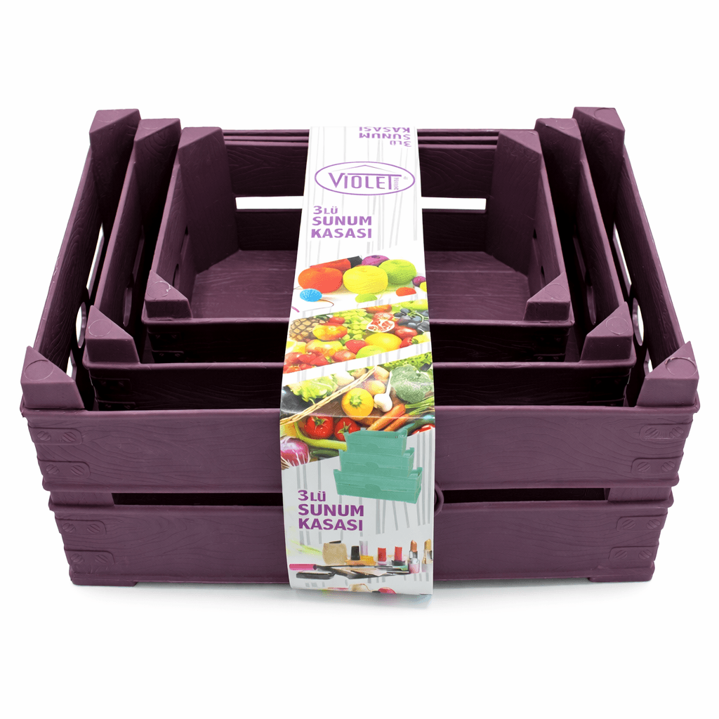 PVC gajbe set 3/1 30 x 21 x 12 cm