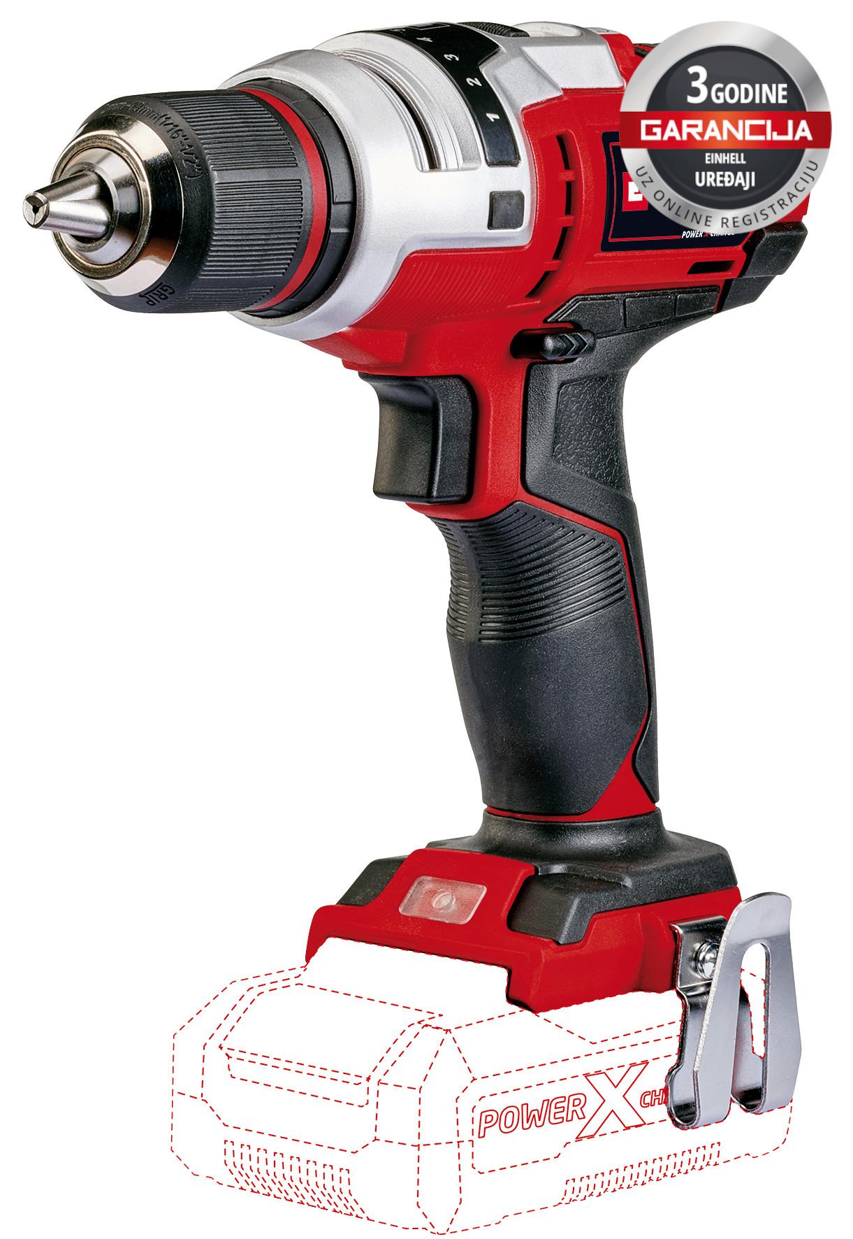 EINHELL PXC aku bušilica TE-CD 18 Li E - Solo