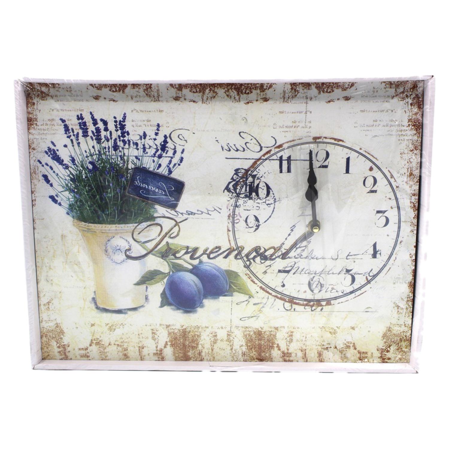 Zidni sat sa slikom 40 x 30 cm