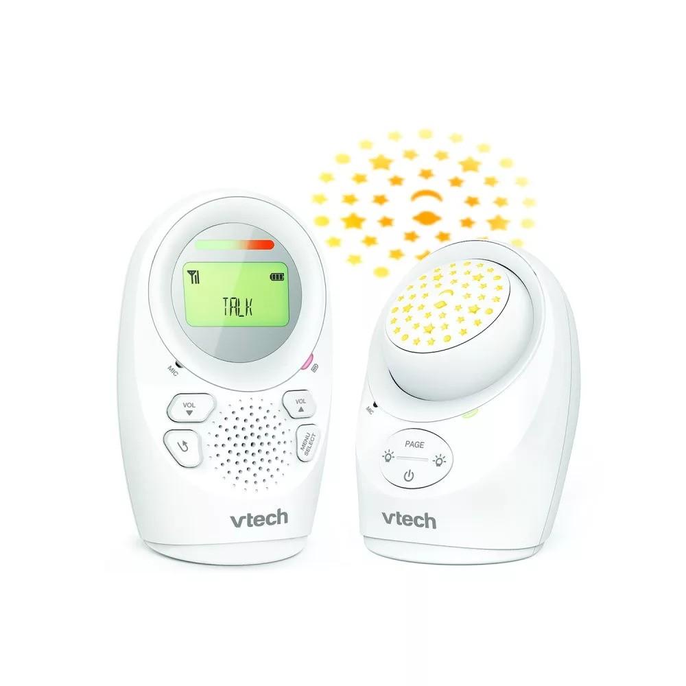 VTECH baby audio monitor s LCD ekranom, DECT tehnologijom i projekcijom na strop