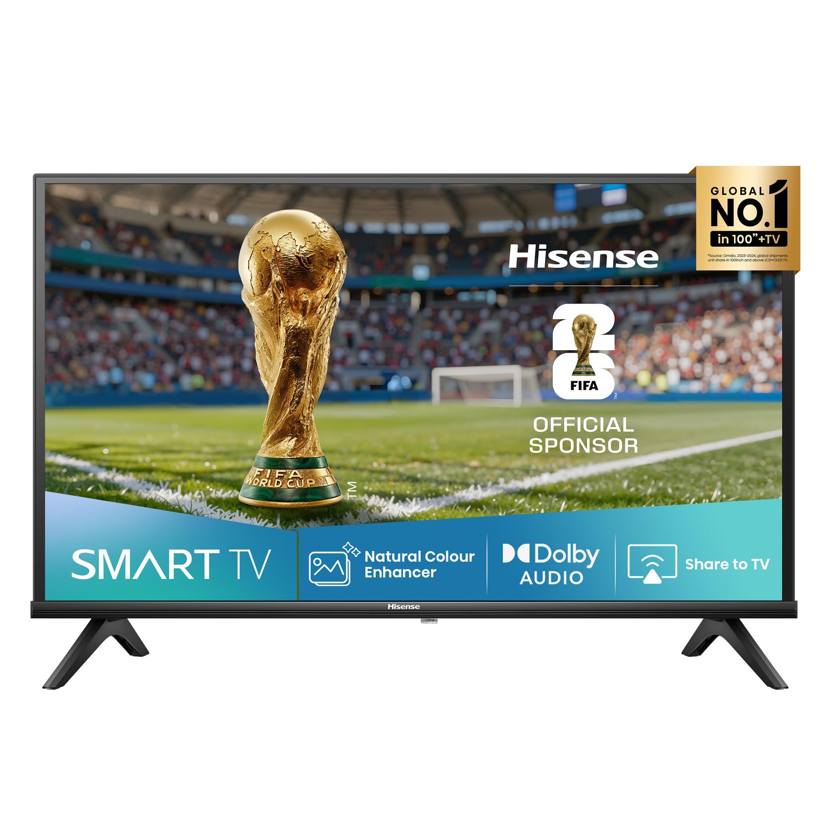 Hisense TV 32A4Q 32", HD Ready, Direct LED, Smart, VIDAA OS, Crni