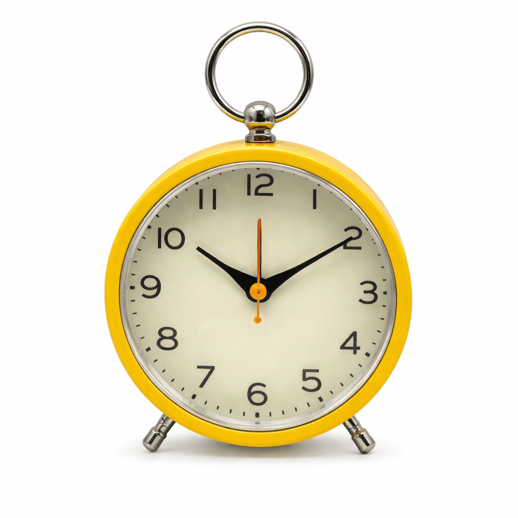 Stoni metalni alarm sat budilnik sa svjetlom