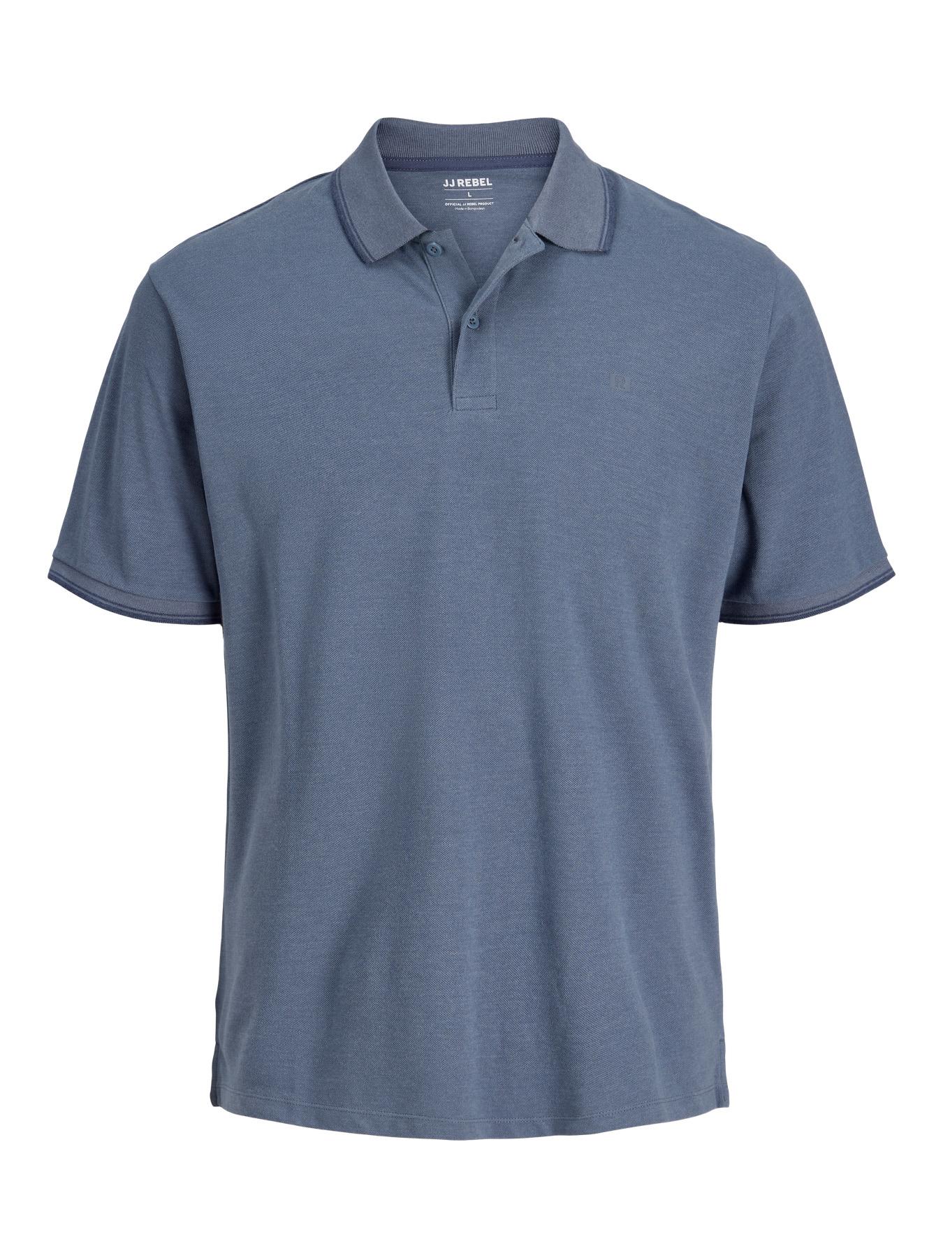 JJ REBEL Muška majica JREBZELL POLO SS SN, Teget