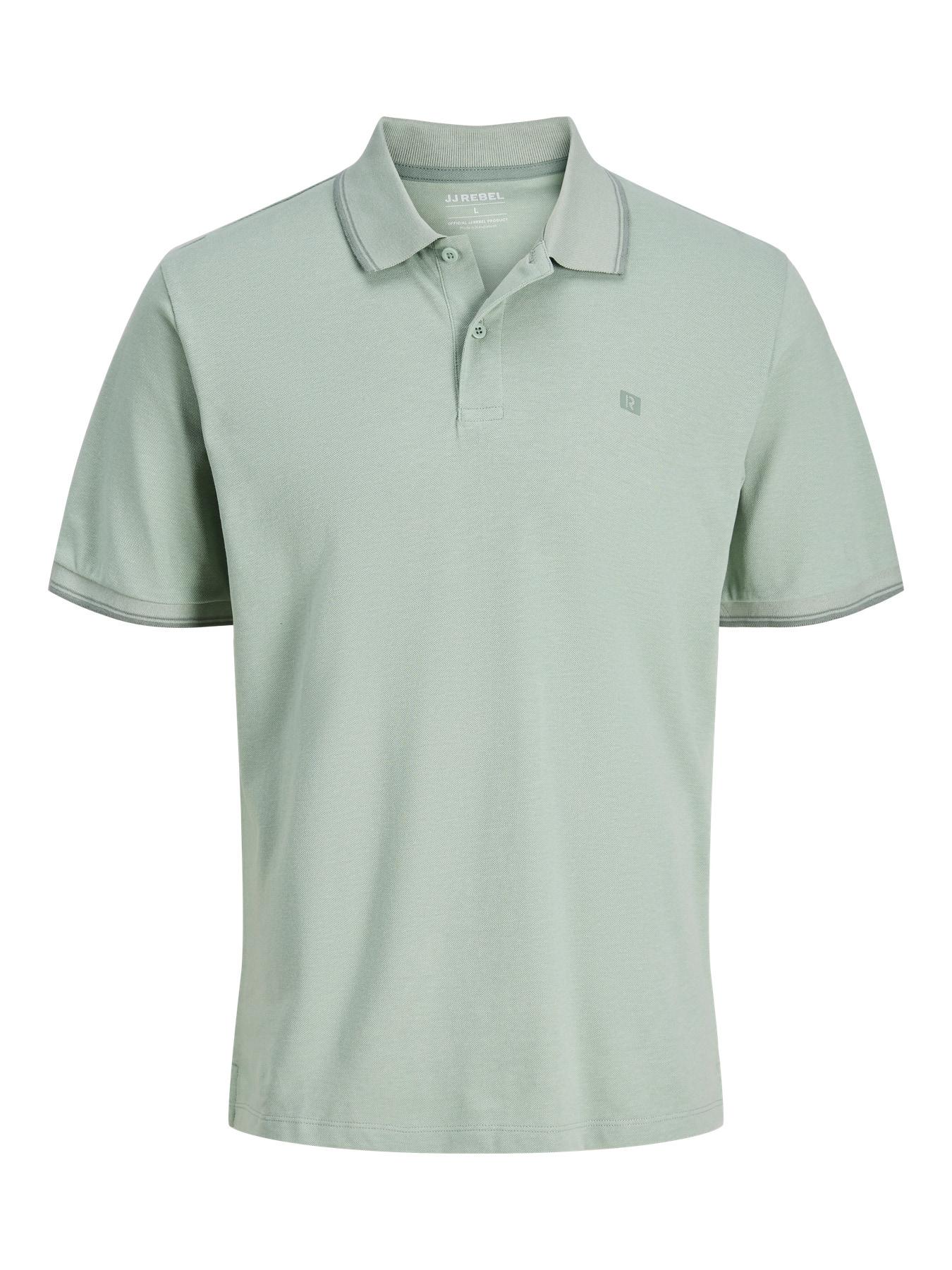 JJ REBEL Muška majica JREBZELL POLO SS SN, Zelena