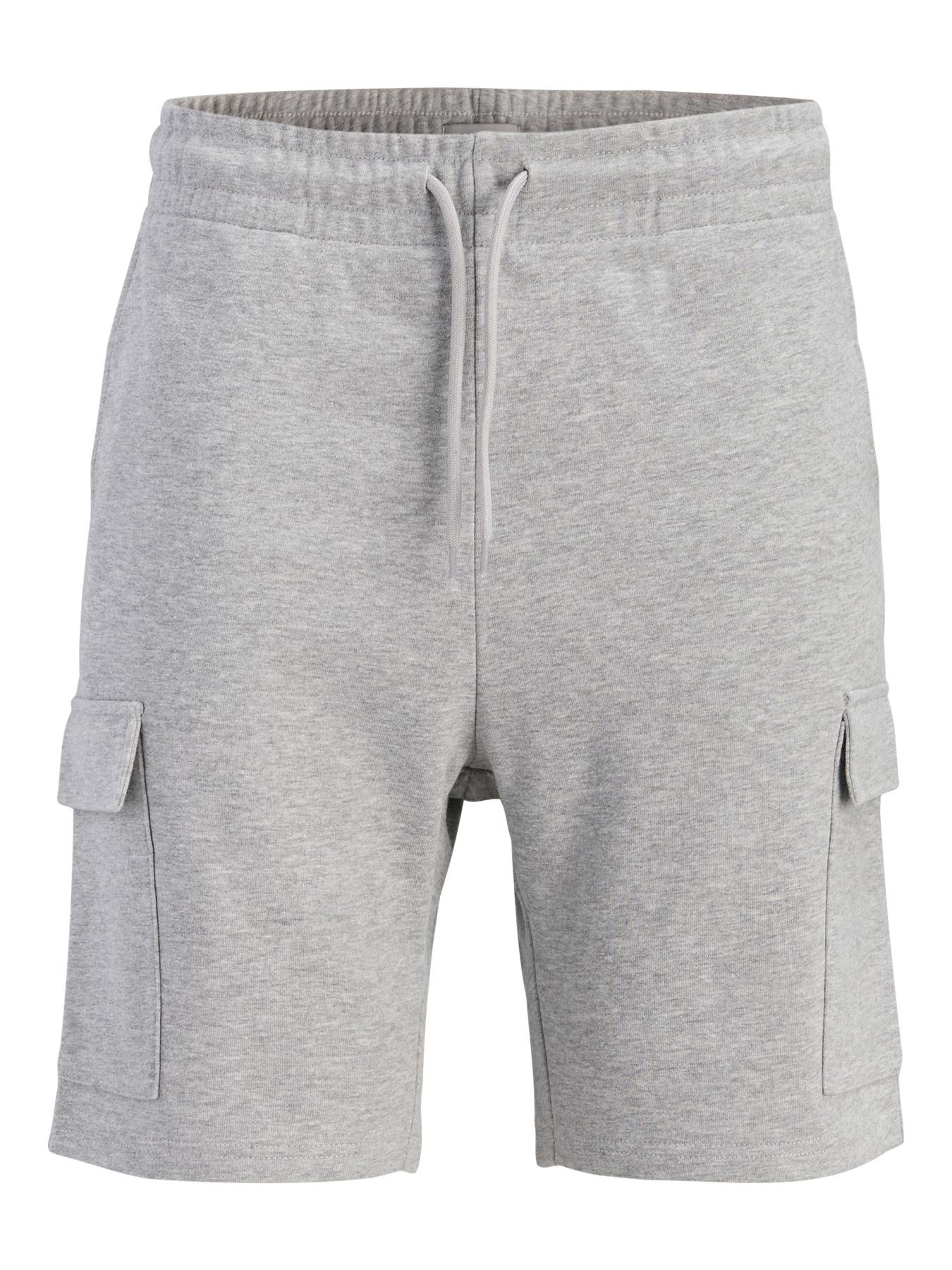 JJ REBEL Muški šorc JREBGORM REG QUEST CARGO SWEAT SHORTS, Siva