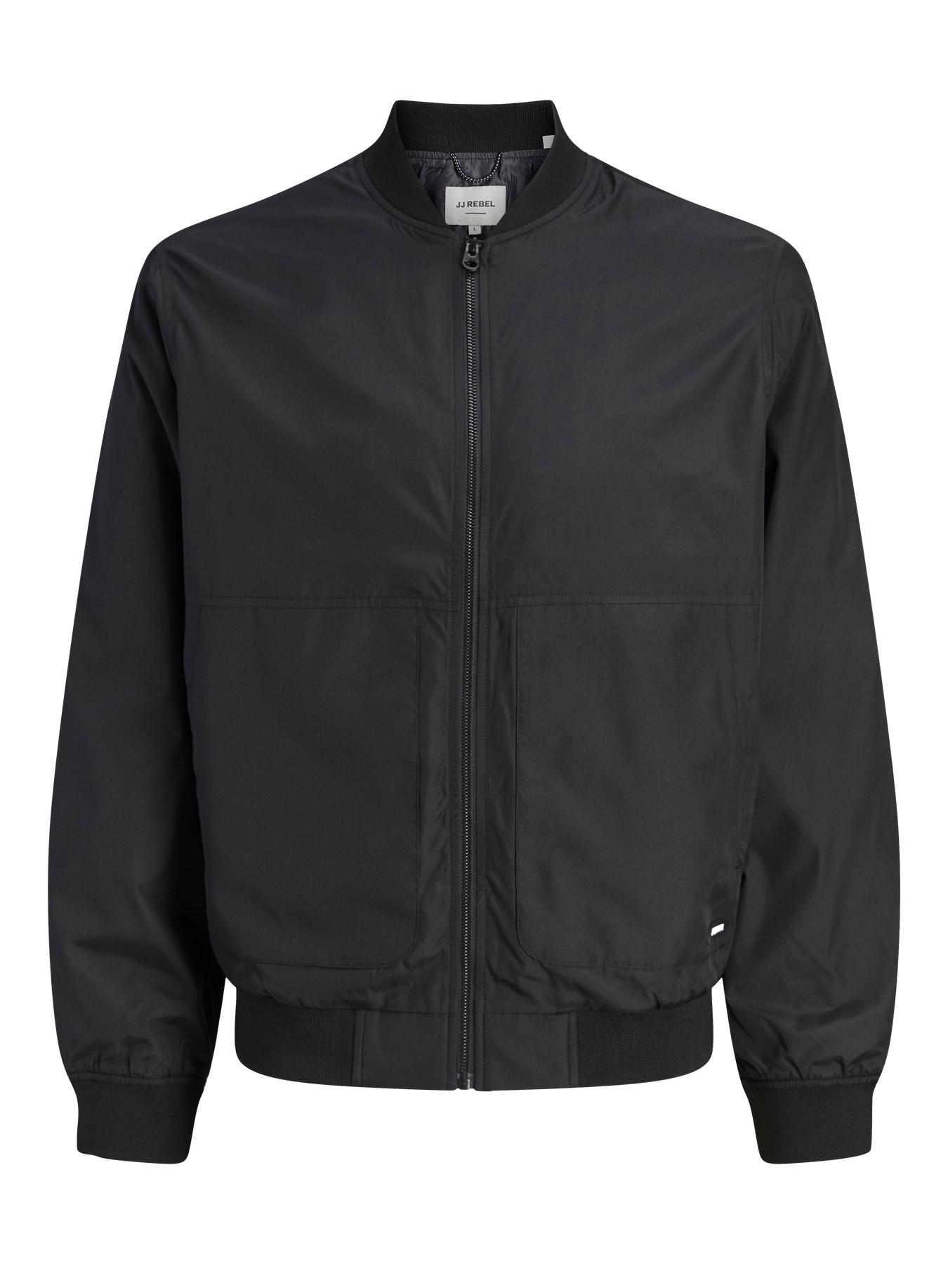 JJ REBEL Muška jakna JREBLANE BOMBER JACKET, Crna