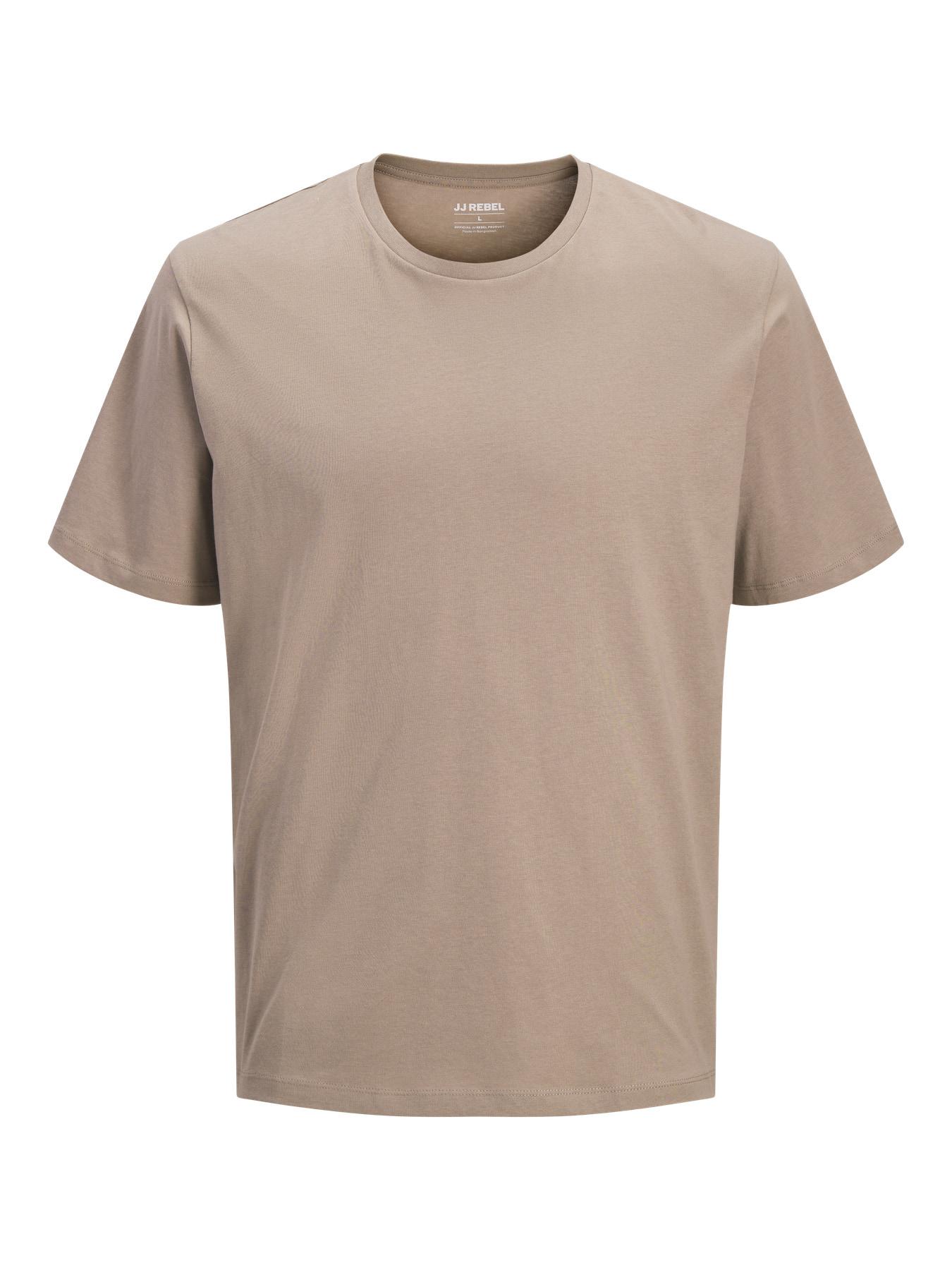 JJ REBEL Muška majica JREBSIMON SS TEE, Bež