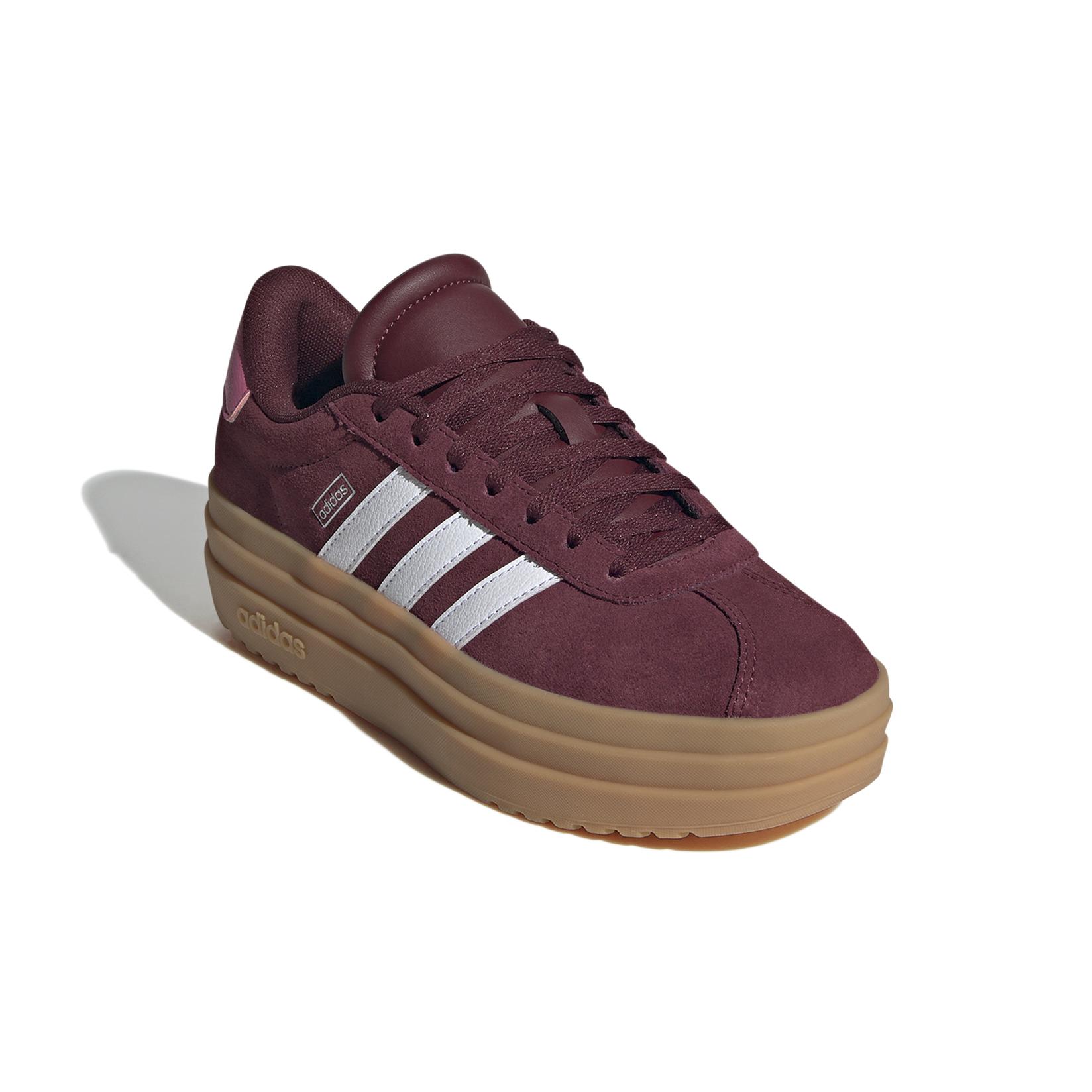 Adidas patike za djevojčice VL Court Bold J, IH4780, bordo