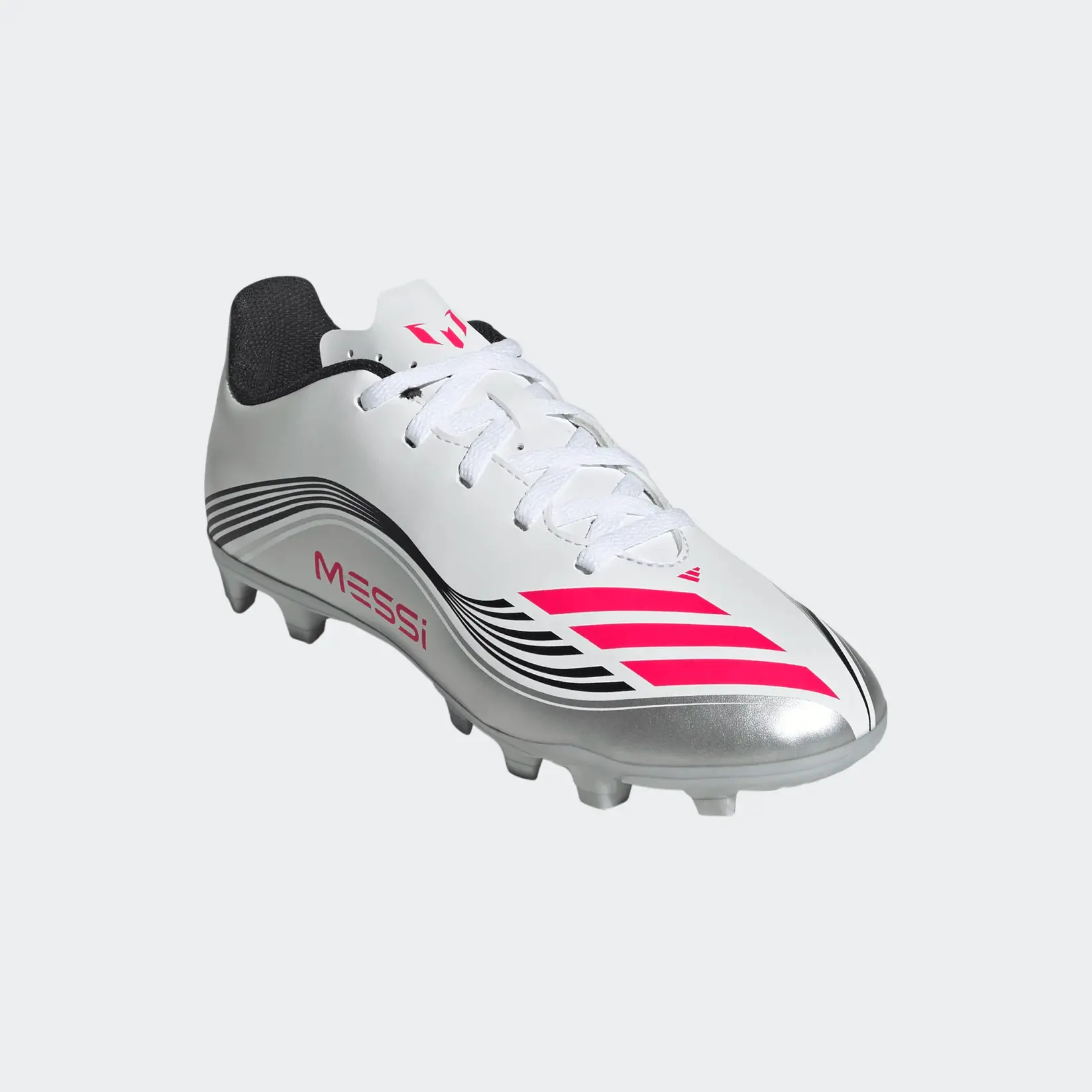 Adidas kopačke za dječake F50 Messi Club Fg/Mg J, JP7457, bijele