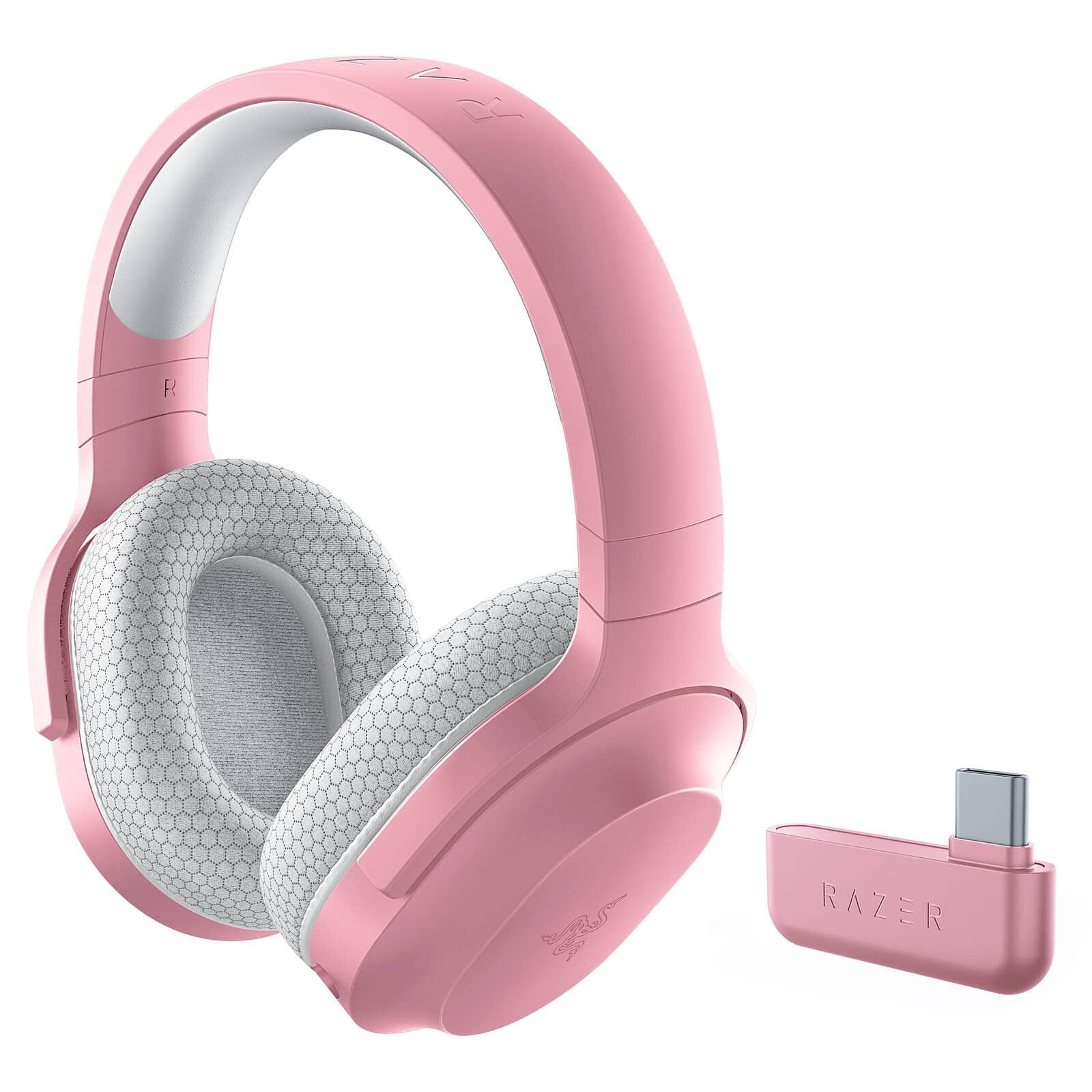 RAZER gaming slušalice Barracuda X (2022), roze