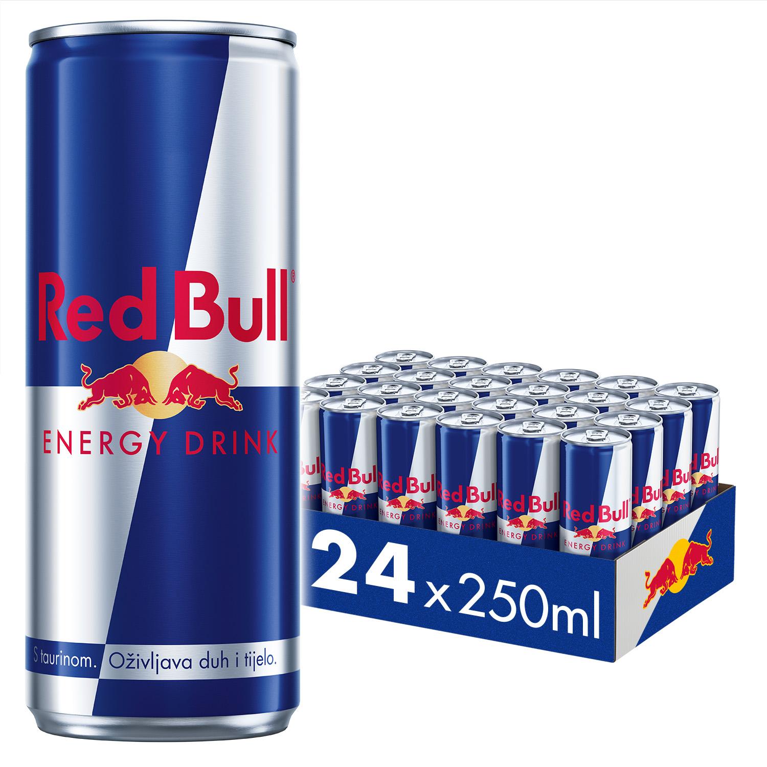 Red Bull Energentski napitak, 250ml, 24 komada
