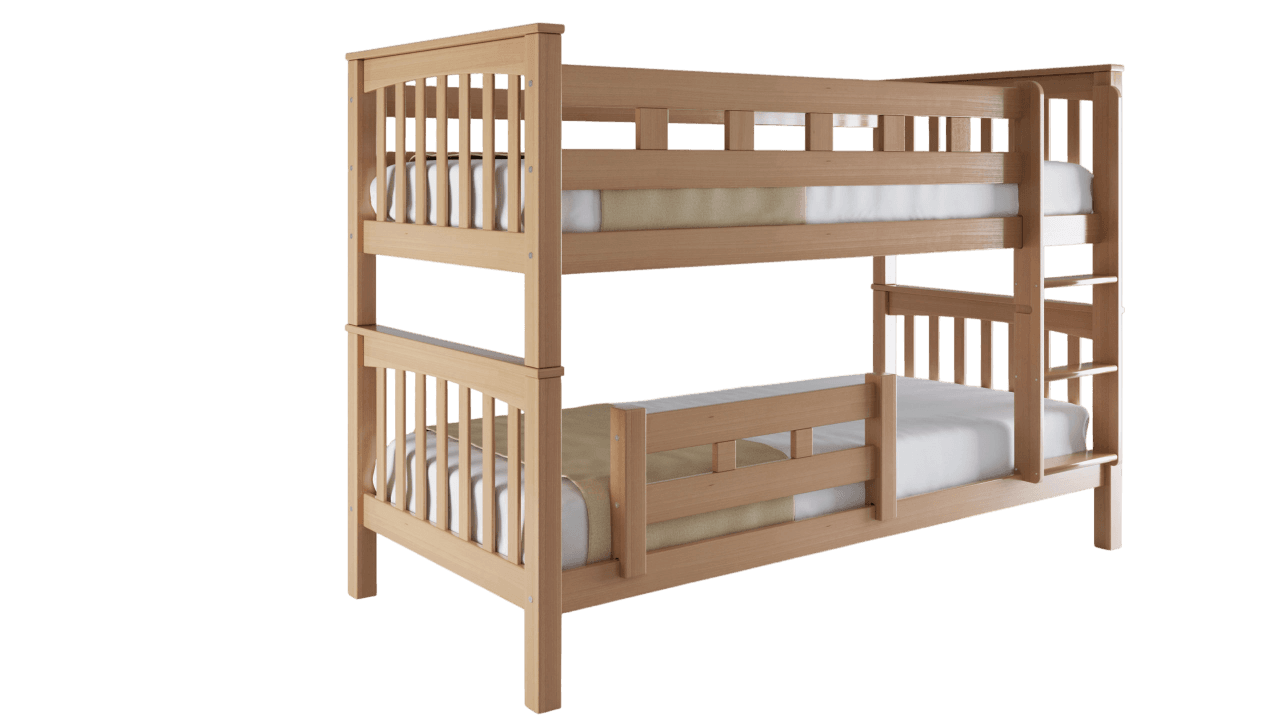 Krevet na sprat Mario Bez latice, Natur