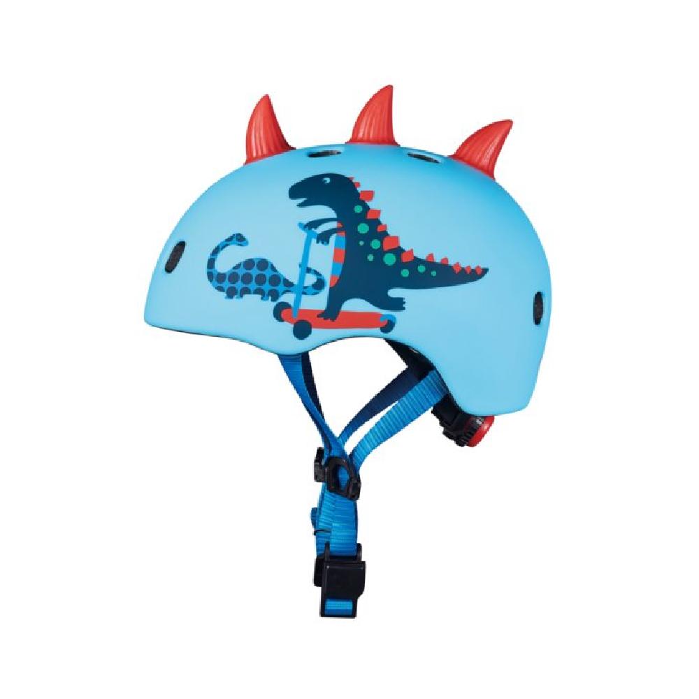 Micro Dečija kaciga Scootersaurus 3D, Plava