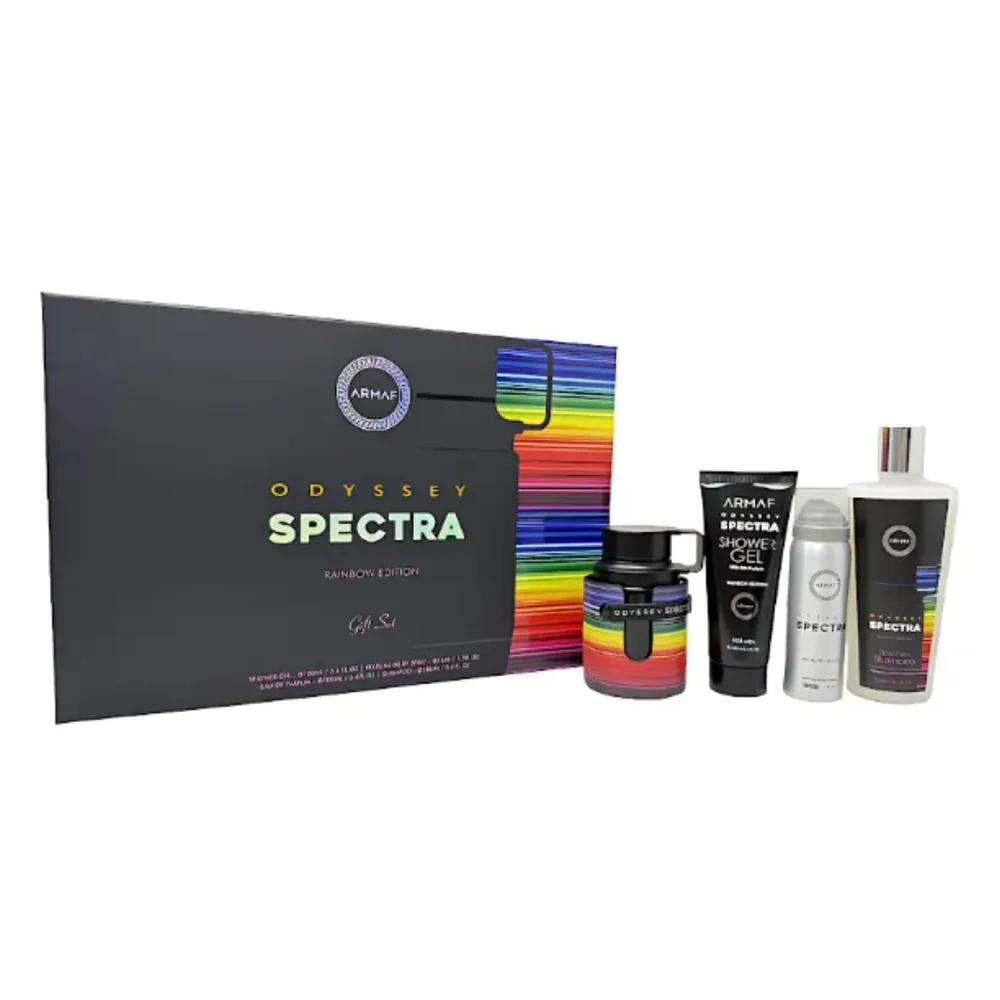 Armaf Odyssey Spectra 100ml EDP + 100ml gel za tuširanje + 50ml sprej za tijelo + 250ml šampon / Unisex poklon set