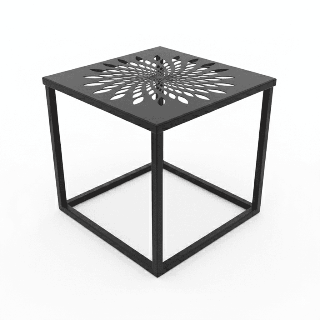 METALLON HOME Stol Dinamik 40x40 cm