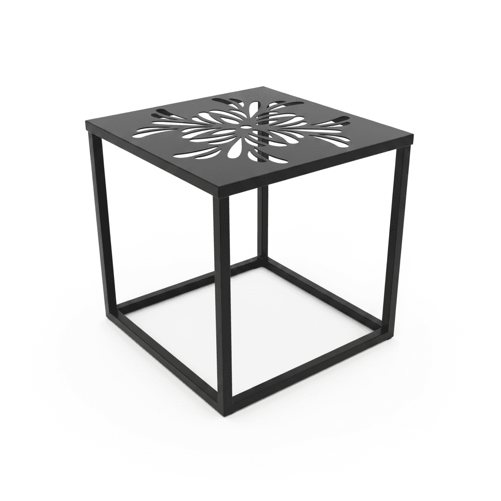 METALLON HOME Stol Aura 40x40 cm