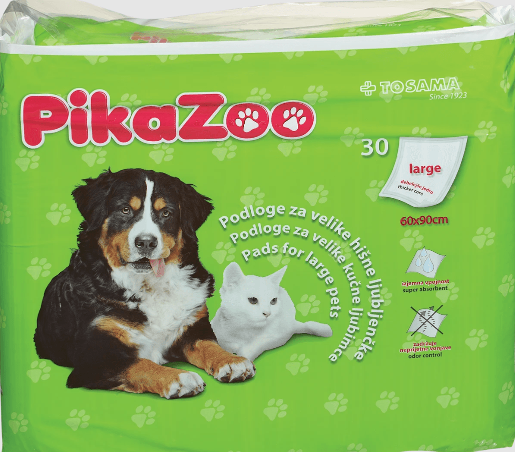 Pikazoo Upijajuće prostirke za pse S, 60x40cm, 30 komada