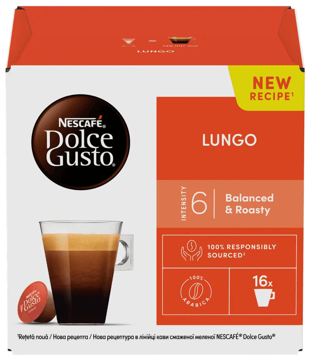 Nescafe DG kapsule Lungo 16 komada 89,6 g