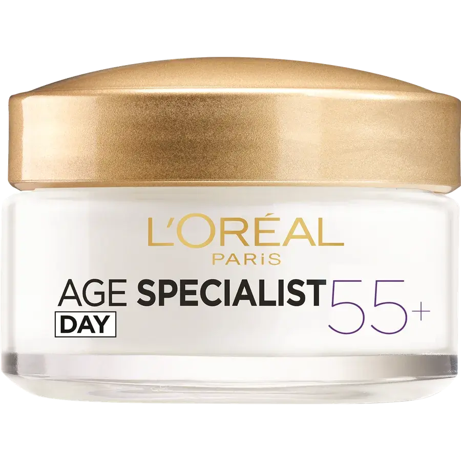L'OREAL dnevna krema za žene za obnavljanje kože Age Specialist protiv bora 55+ 50ml