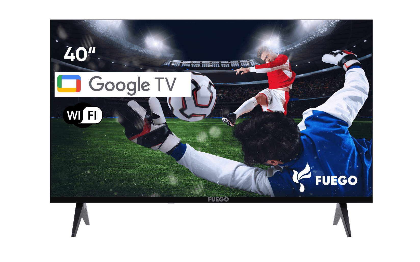 FUEGO Televizor EL720GTV, 40", Full HD, Smart, Google TV